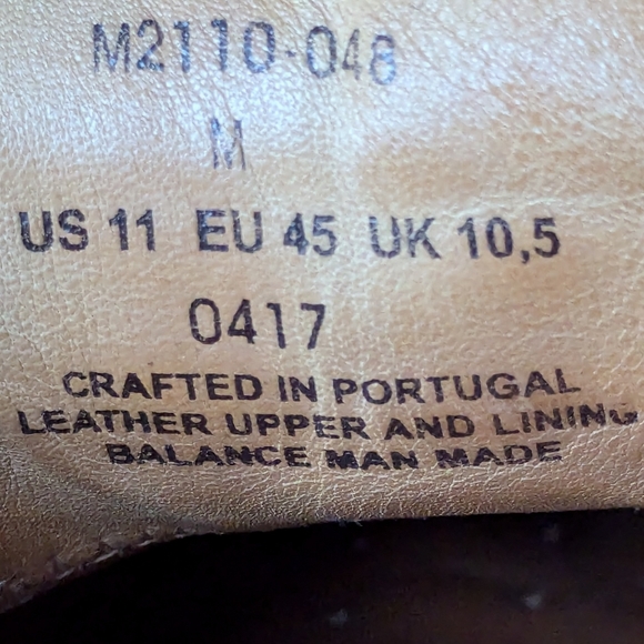 Sam Hubbard 10.5D Gortex Plain Toe Black - Picture 4 of 4